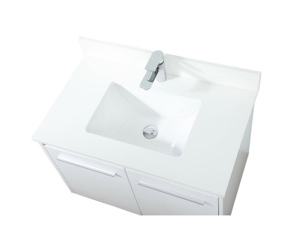 Elegant Bathroom Vanity - White (VF44530MWH-BS)