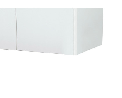 Elegant Bathroom Vanity - White (VF44530MWH-BS)