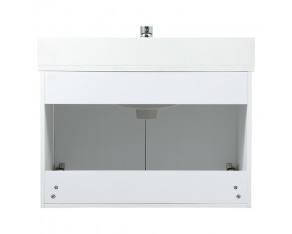 Elegant Bathroom Vanity - White (VF44530MWH-BS)