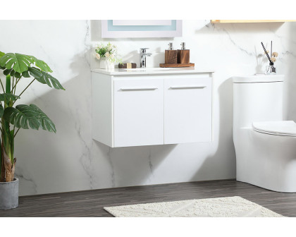 Elegant Bathroom Vanity - White (VF44530MWH-BS)