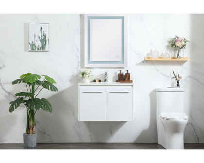 Elegant Bathroom Vanity - White (VF44530MWH-BS)