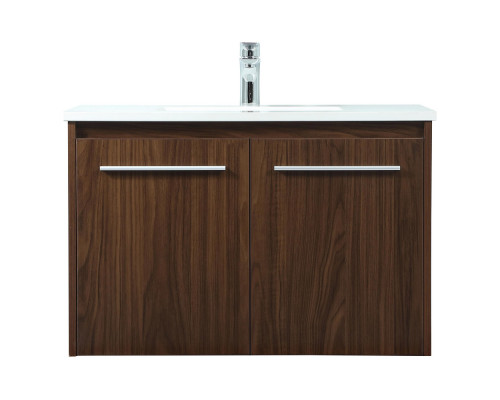 Elegant Bathroom Vanity - Walnut (VF44530MWT)