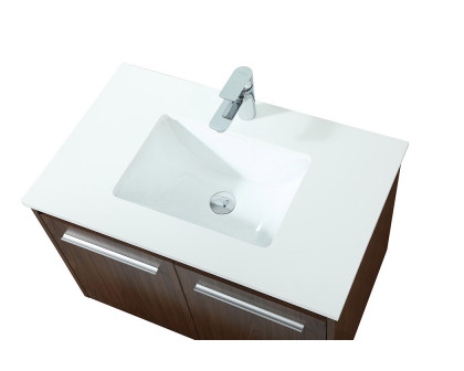 Elegant Bathroom Vanity - Walnut (VF44530MWT)