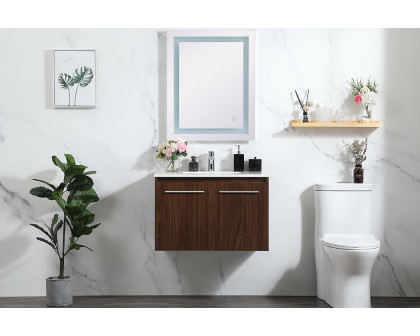 Elegant Bathroom Vanity - Walnut (VF44530MWT)