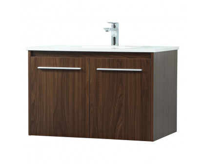 Elegant Bathroom Vanity - Walnut (VF44530MWT)