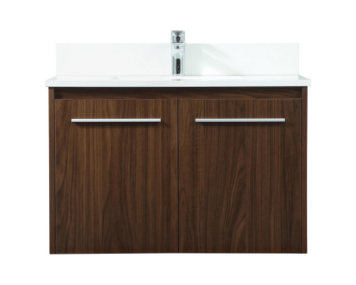 Elegant Bathroom Vanity - Walnut (VF44530MWT-BS)