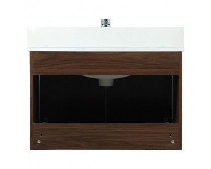 Elegant Bathroom Vanity - Walnut (VF44530MWT-BS)