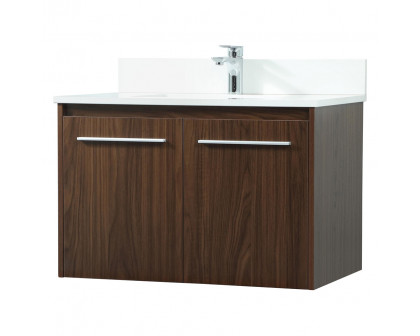 Elegant Bathroom Vanity - Walnut (VF44530MWT-BS)