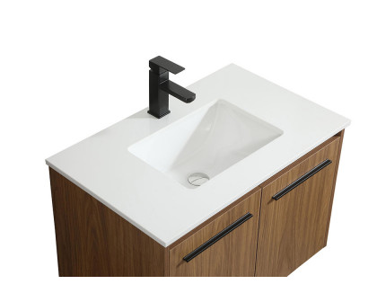 Elegant Bathroom Vanity - Walnut Brown (VF44530WB)