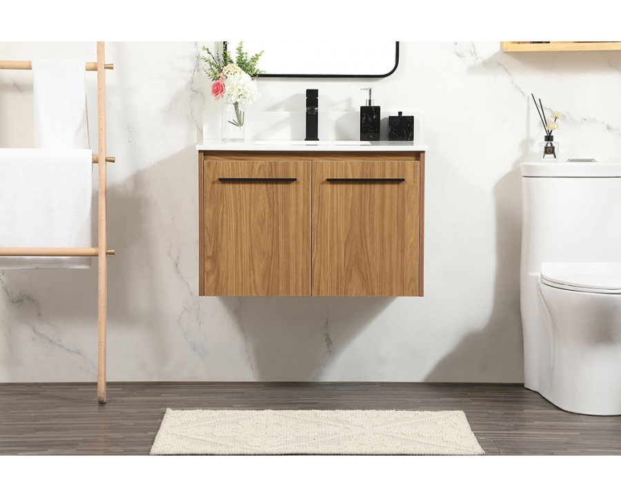 Elegant Bathroom Vanity - Walnut Brown (VF44530WB-BS)