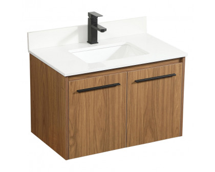 Elegant Bathroom Vanity - Walnut Brown (VF44530WB-BS)