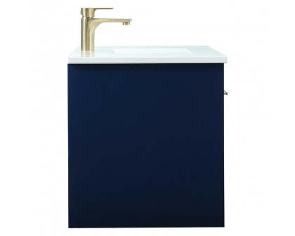 Elegant Bathroom Vanity - Blue (VF44536MBL)