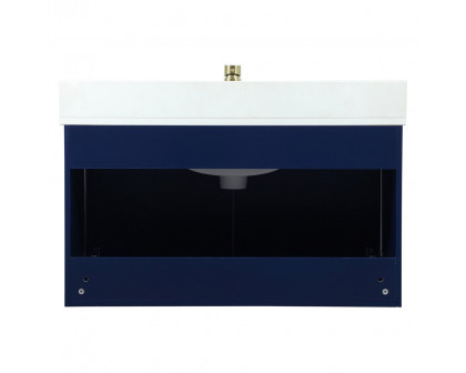 Elegant Bathroom Vanity - Blue (VF44536MBL-BS)