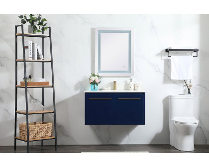 Elegant Bathroom Vanity - Blue (VF44536MBL-BS)