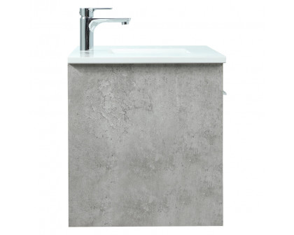 Elegant Bathroom Vanity - Concrete Gray (VF44536MCG)