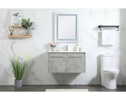 Elegant Bathroom Vanity - Concrete Gray (VF44536MCG)