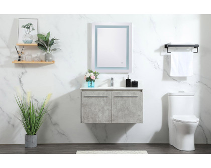 Elegant Bathroom Vanity - Concrete Gray (VF44536MCG-BS)