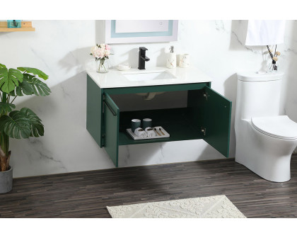 Elegant Bathroom Vanity - Green (VF44536MGN)