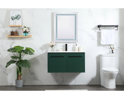 Elegant Bathroom Vanity - Green (VF44536MGN)