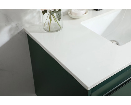 Elegant Bathroom Vanity - Green (VF44536MGN)