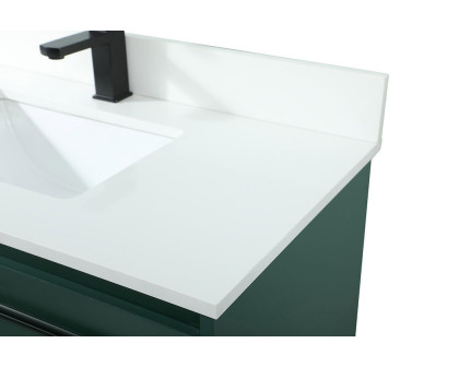 Elegant Bathroom Vanity - Green (VF44536MGN-BS)