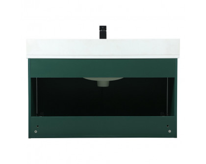 Elegant Bathroom Vanity - Green (VF44536MGN-BS)