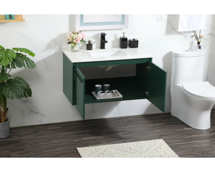 Elegant Bathroom Vanity - Green (VF44536MGN-BS)