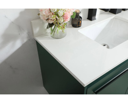 Elegant Bathroom Vanity - Green (VF44536MGN-BS)