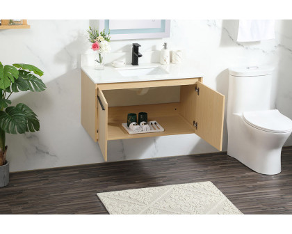 Elegant Bathroom Vanity - Maple (VF44536MMP-BS)