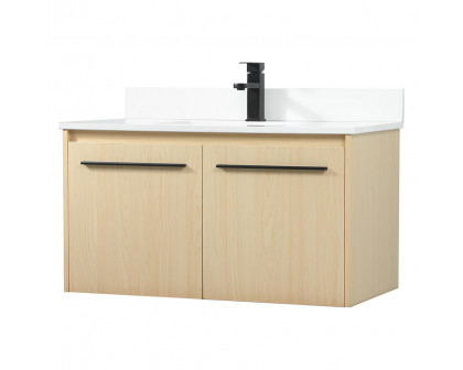 Elegant Bathroom Vanity - Maple (VF44536MMP-BS)