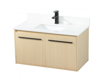 Elegant Bathroom Vanity - Maple (VF44536MMP-BS)