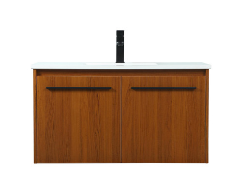 Elegant Bathroom Vanity - Teak (VF44536MTK)