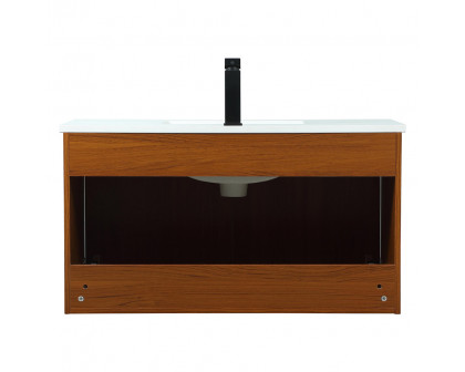 Elegant Bathroom Vanity - Teak (VF44536MTK)