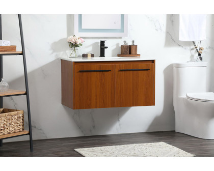 Elegant Bathroom Vanity - Teak (VF44536MTK)