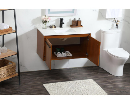 Elegant Bathroom Vanity - Teak (VF44536MTK)