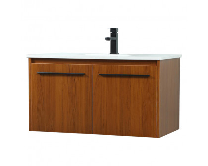 Elegant Bathroom Vanity - Teak (VF44536MTK)