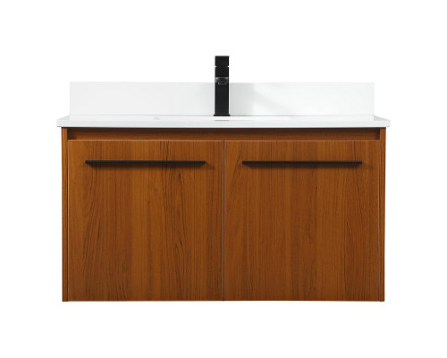 Elegant Bathroom Vanity - Teak (VF44536MTK-BS)