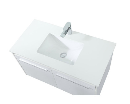 Elegant Bathroom Vanity - White (VF44536MWH)