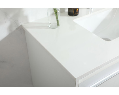 Elegant Bathroom Vanity - White (VF44536MWH)