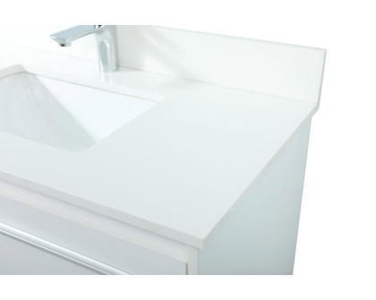 Elegant Bathroom Vanity - White (VF44536MWH-BS)