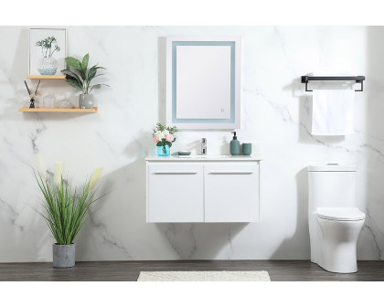 Elegant Bathroom Vanity - White (VF44536MWH-BS)