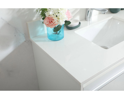 Elegant Bathroom Vanity - White (VF44536MWH-BS)