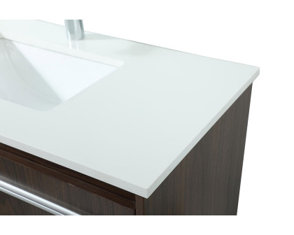 Elegant Bathroom Vanity - Walnut (VF44536MWT)