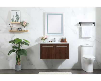 Elegant Bathroom Vanity - Walnut (VF44536MWT)