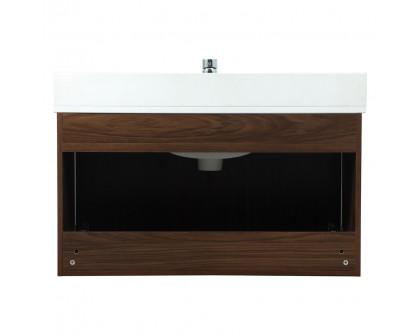 Elegant Bathroom Vanity - Walnut (VF44536MWT-BS)