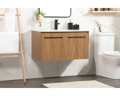 Elegant Bathroom Vanity - Walnut Brown (VF44536WB)