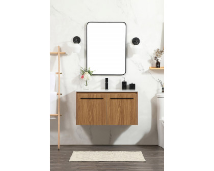 Elegant Bathroom Vanity - Walnut Brown (VF44536WB)