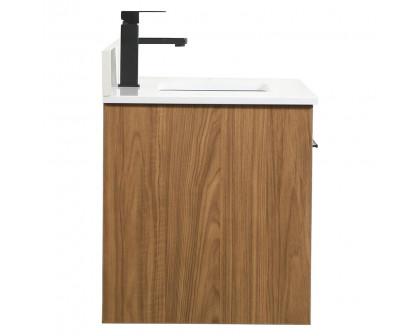 Elegant Bathroom Vanity - Walnut Brown (VF44536WB-BS)