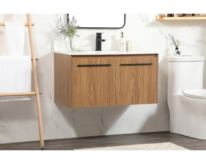 Elegant Bathroom Vanity - Walnut Brown (VF44536WB-BS)