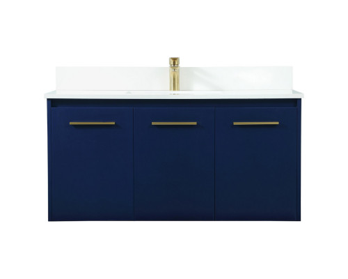 Elegant Bathroom Vanity - Blue (VF44540MBL-BS)